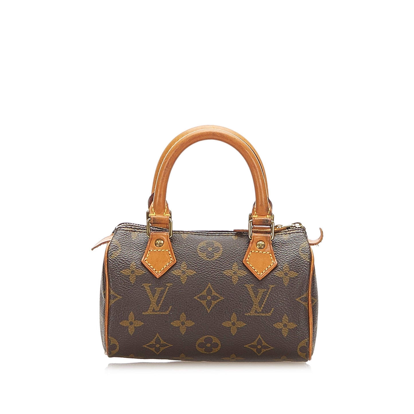 Louis-Vuitton Monogram Mini Speedy Brown