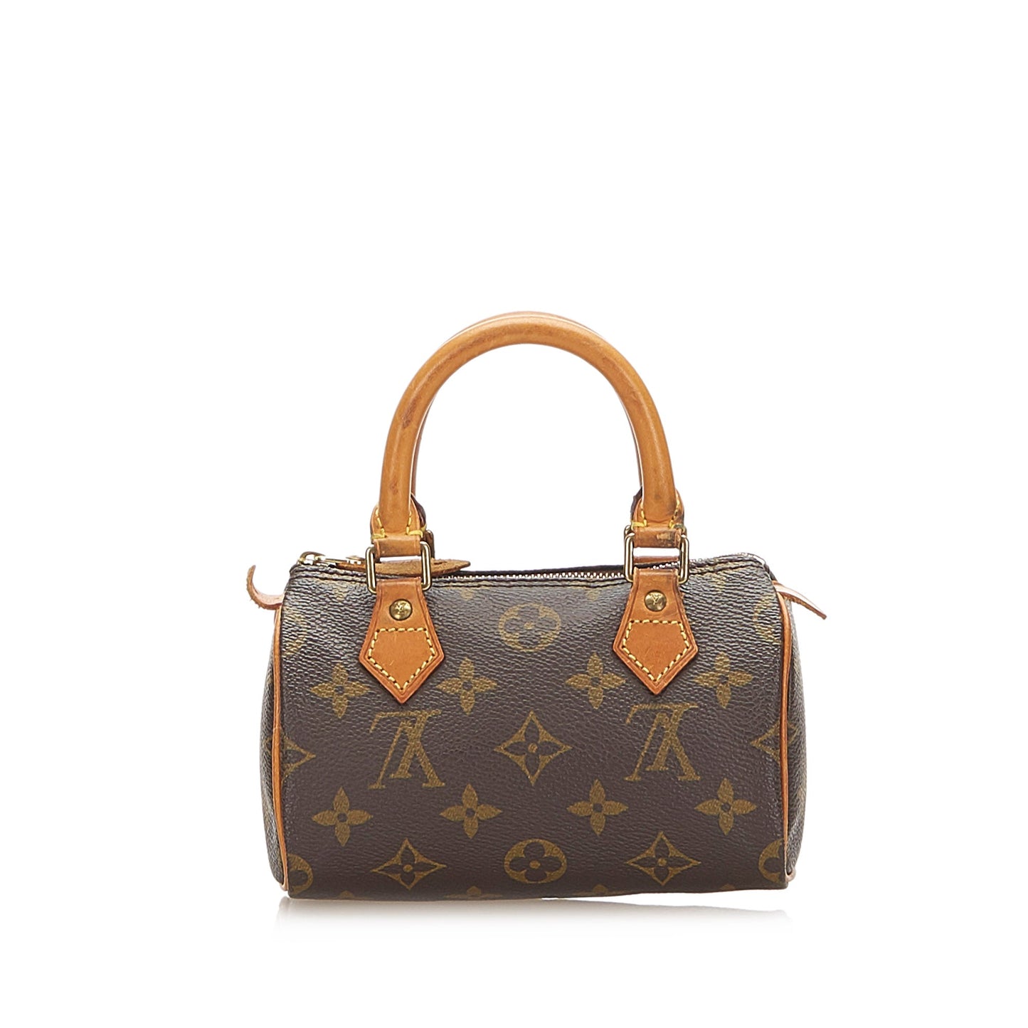 Louis-Vuitton Monogram Mini Speedy Brown