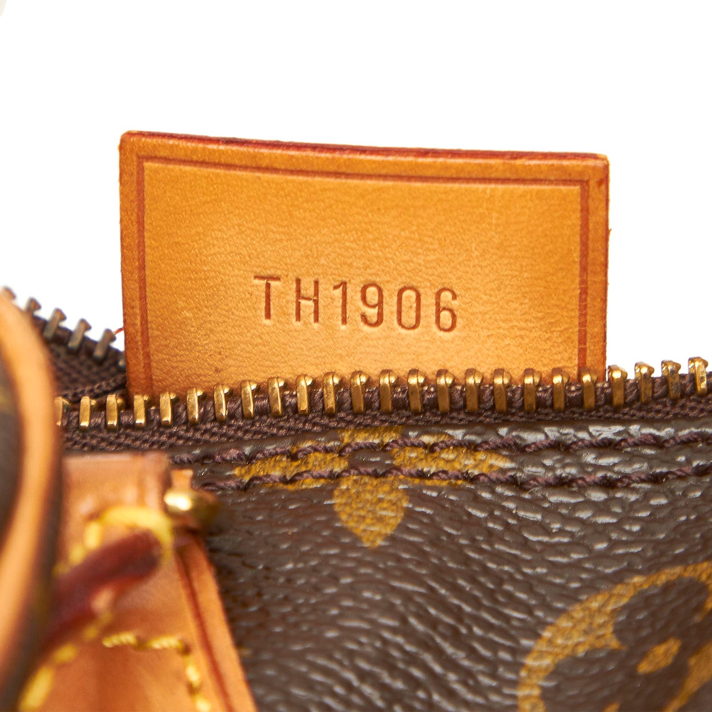 Louis-Vuitton Monogram Mini Speedy Brown