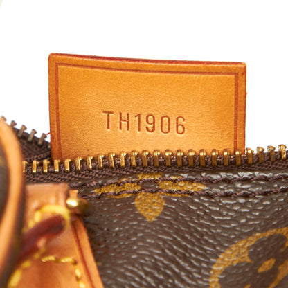 Louis-Vuitton Monogram Mini Speedy Brown