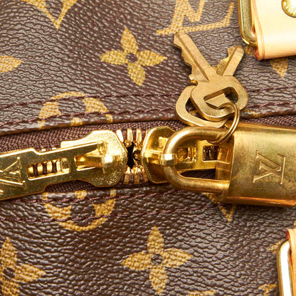 Louis-Vuitton Monogram Keepall 50 Brown
