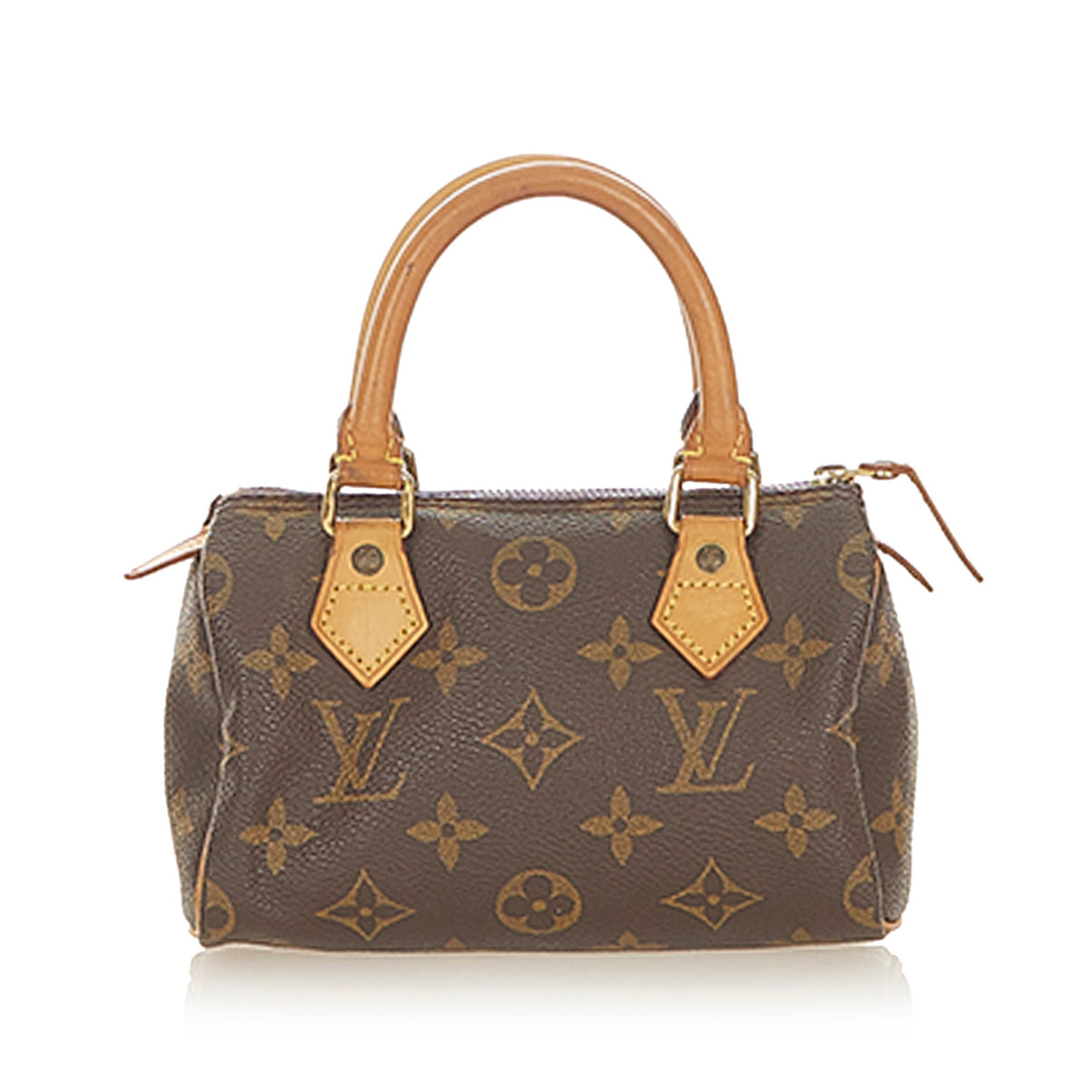 Louis-Vuitton Monogram Mini Speedy Brown