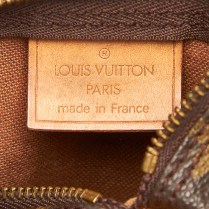 Louis-Vuitton Monogram Mini Speedy Brown