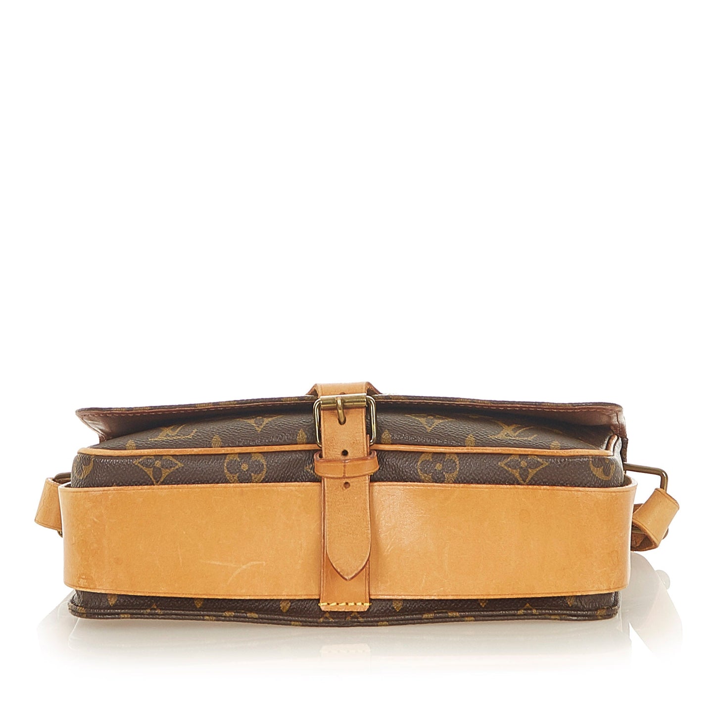 Louis-Vuitton Monogram Cartouchiere GM Brown