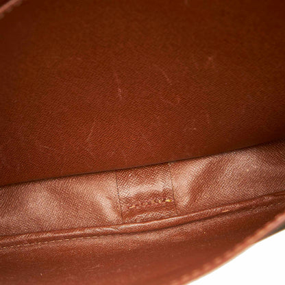 Louis-Vuitton Monogram Cartouchiere GM Brown