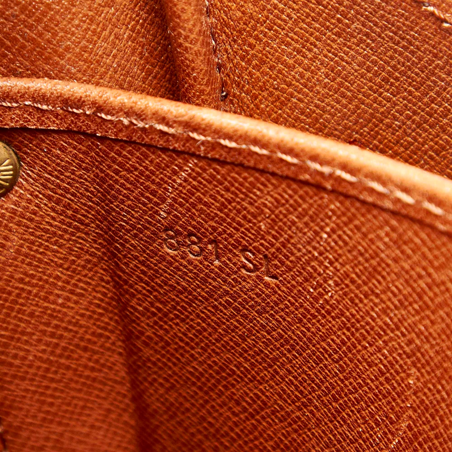 Louis-Vuitton Monogram Cartouchiere GM Brown