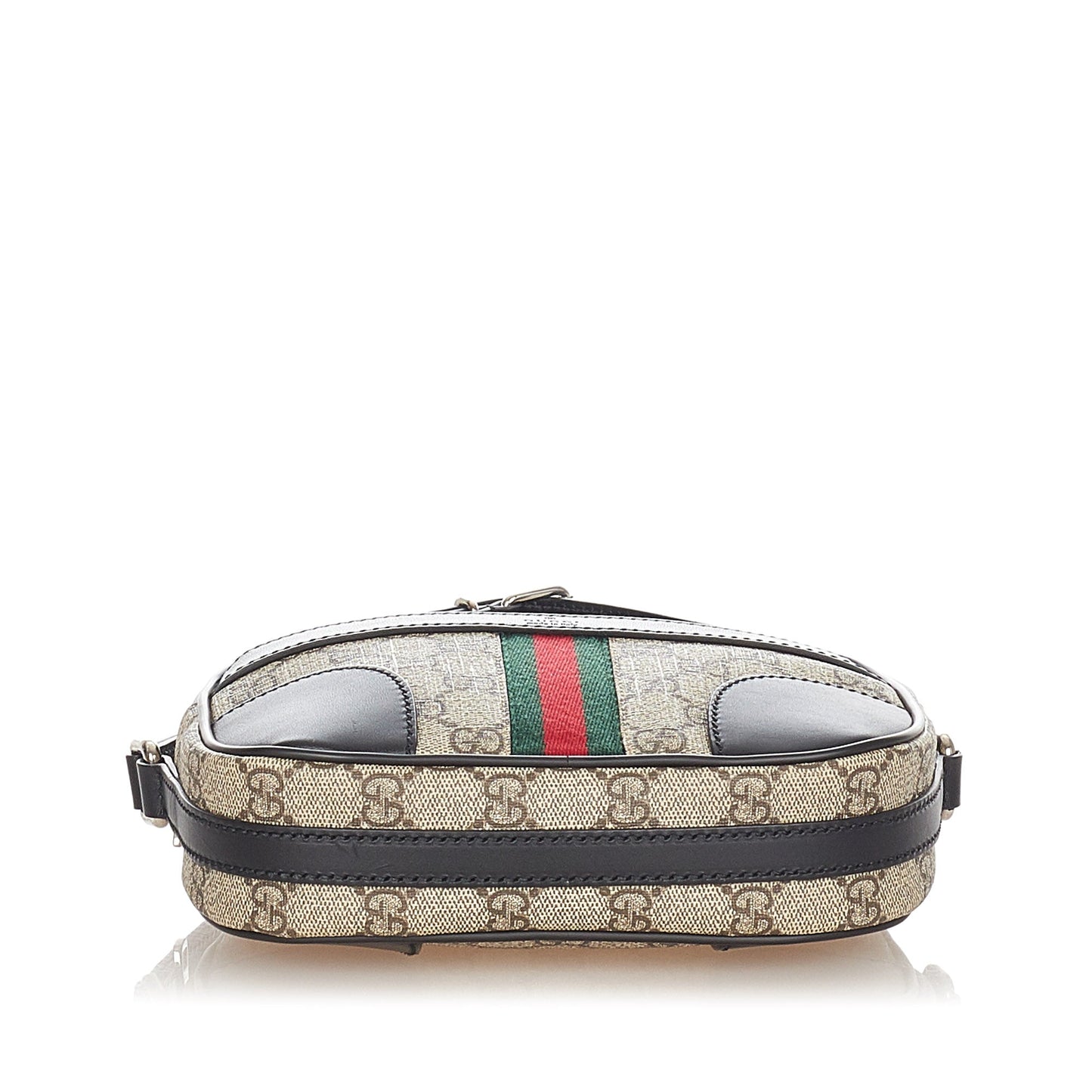 Gucci GG Supreme Web Crossbody bag Brown