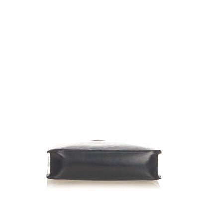 Louis-Vuitton Louis Vuitton Epi Sac Plat PM Black
