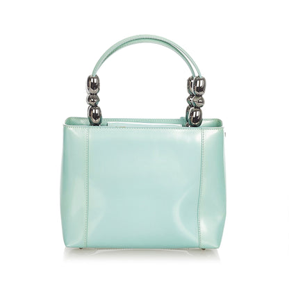 Dior Malice Pearl Leather Handbag Green