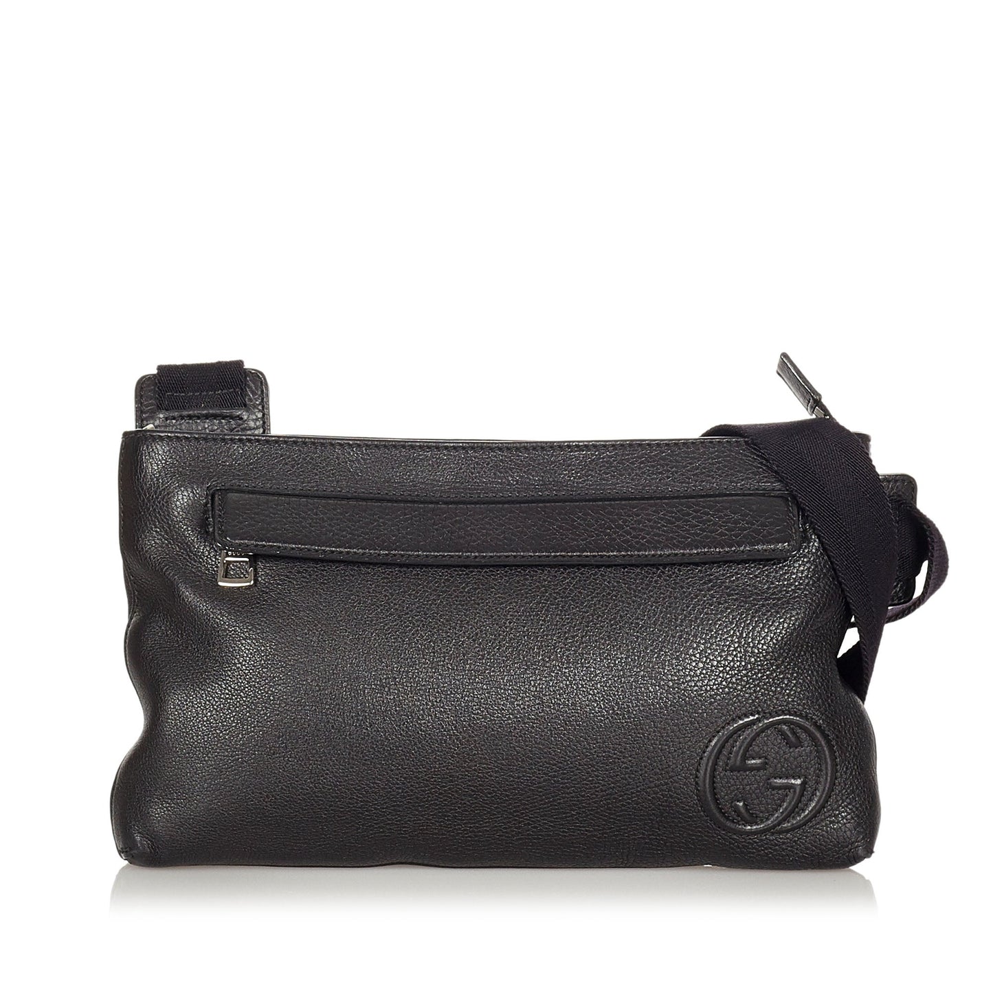 Gucci Gucci Soho Leather Belt Bag Black