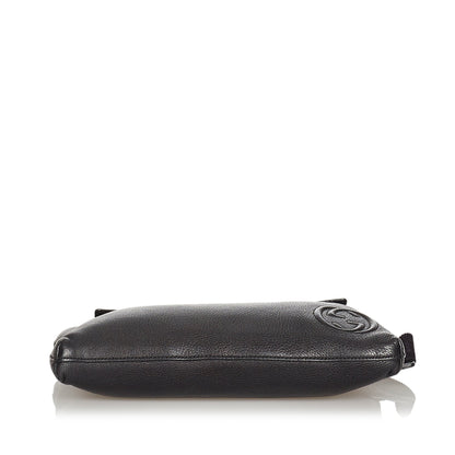 Gucci Gucci Soho Leather Belt Bag Black