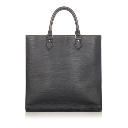 Louis-Vuitton Louis Vuitton Epi Sac Plat PM Black