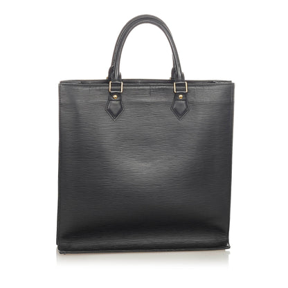 Louis-Vuitton Louis Vuitton Epi Sac Plat PM Black