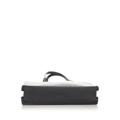 Louis-Vuitton Louis Vuitton Epi Sac Plat PM Black