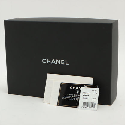 Chanel Quilted Calfskin Wallet on Chain So Black