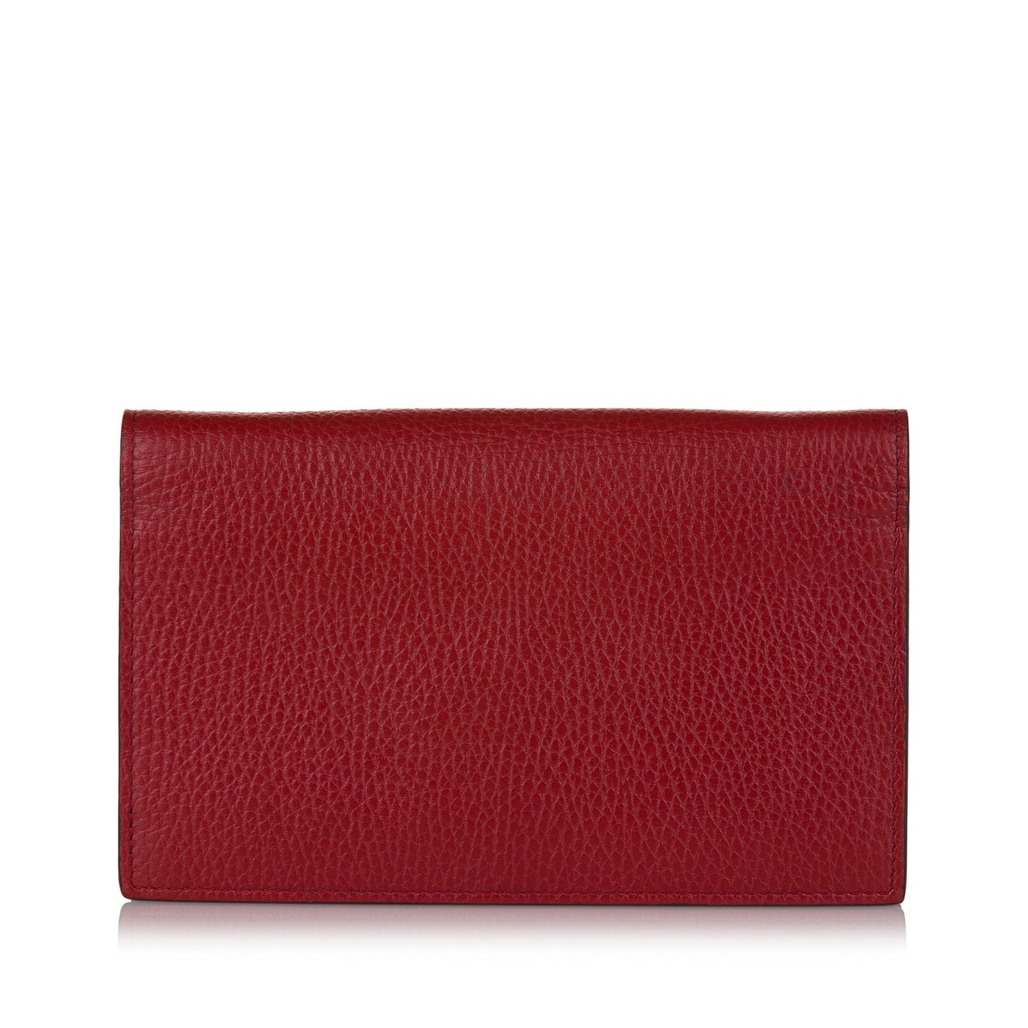 Gucci Interlocking G Wallet On Chain Red