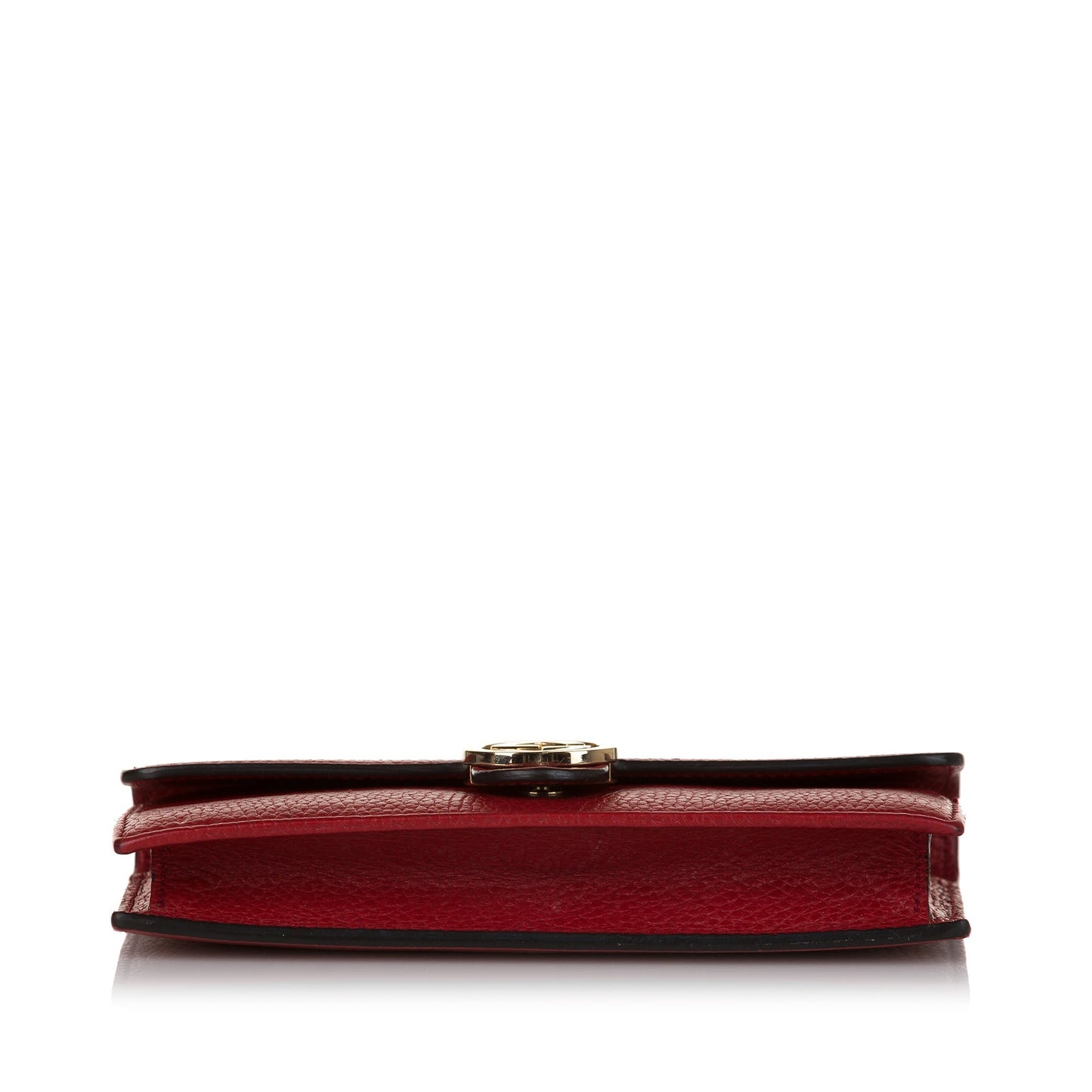 Gucci Interlocking G Wallet On Chain Red