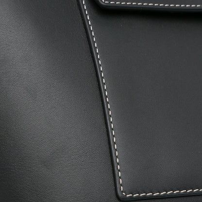 Burberry Soft Pocket Black Leather