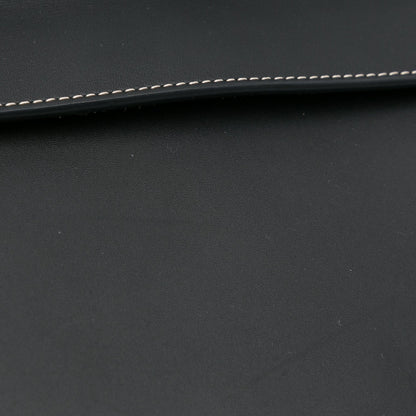 Burberry Soft Pocket Black Leather