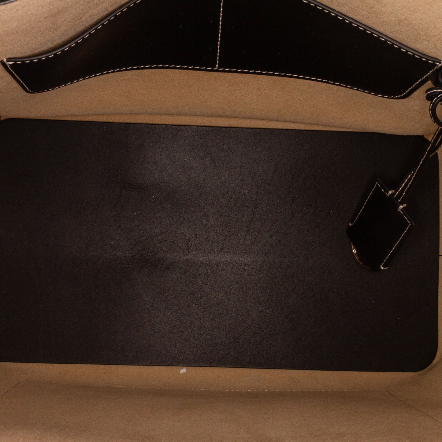 Burberry Soft Pocket Black Leather