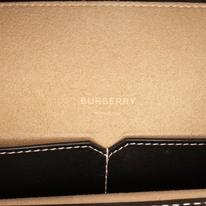 Burberry Soft Pocket Black Leather