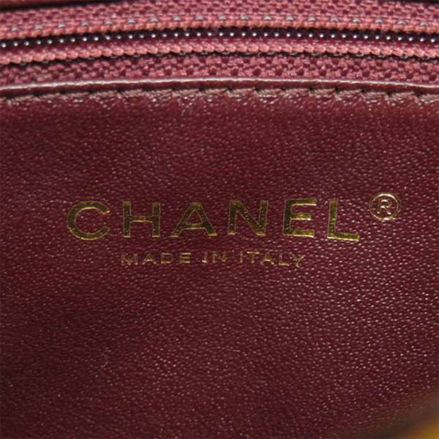 CC Timeless Lambskin Flap Bag Brown