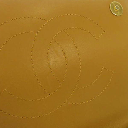 CC Timeless Lambskin Flap Bag Brown