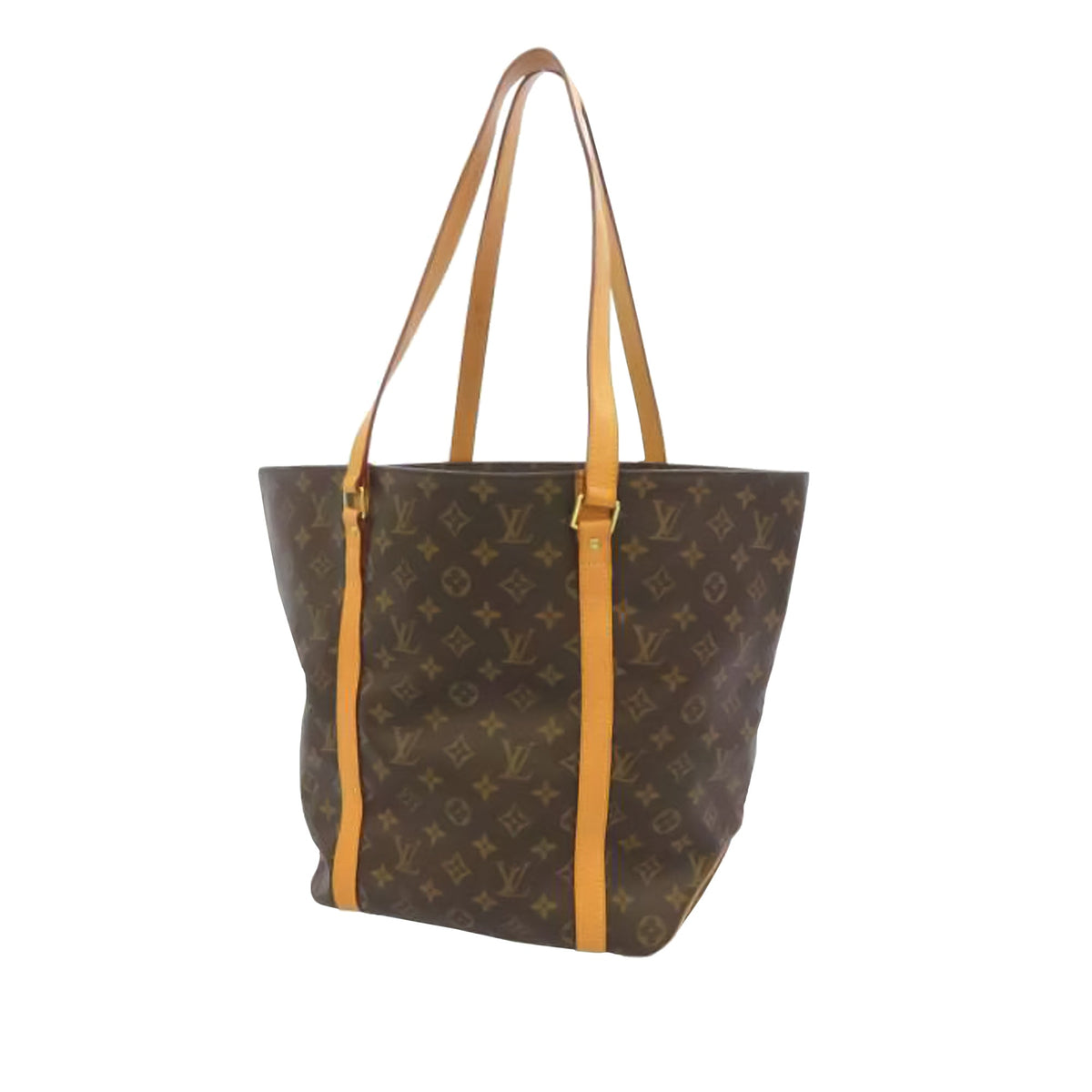 Louis-Vuitton Monogram Sac Shopping 48 Brown