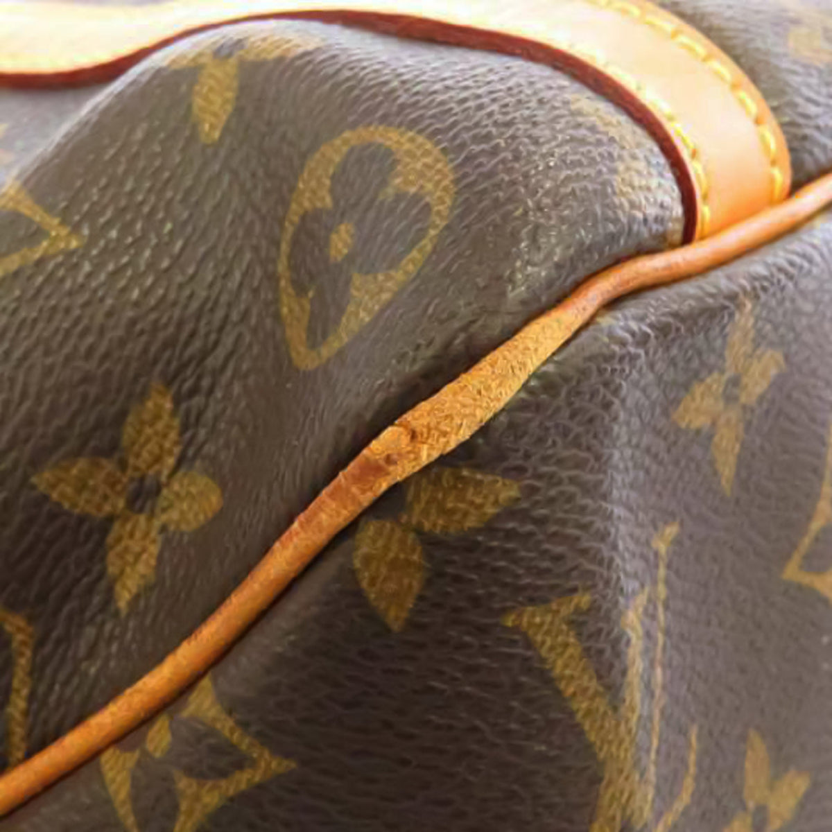 Louis-Vuitton Monogram Sac Shopping 48 Brown