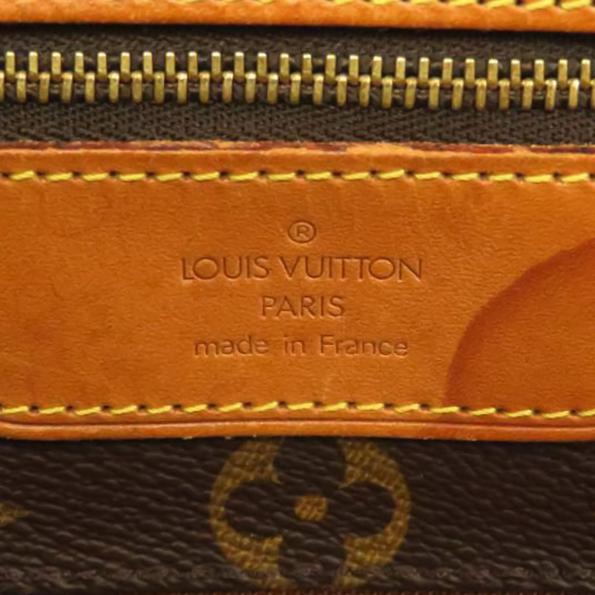 Louis-Vuitton Monogram Sac Shopping 48 Brown
