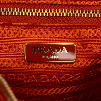 Prada Tessuto Crossbody Bag Orange Nylon