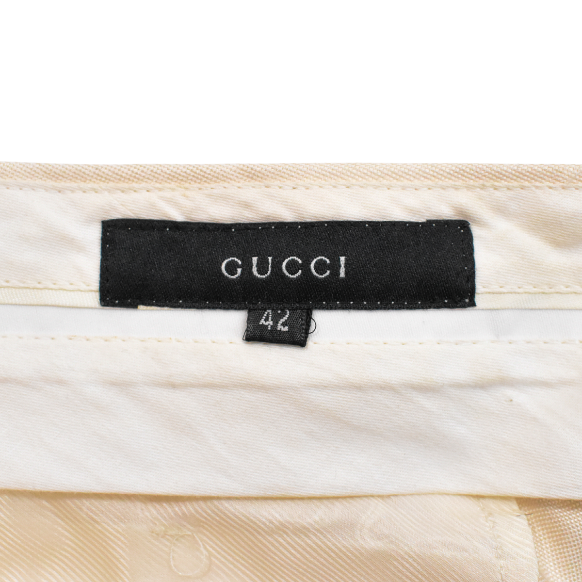 Gucci Silk Tapered Trousers - Men's 42