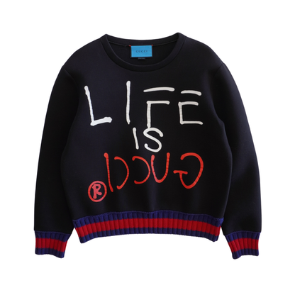 Gucci 'Life is Gucci' Sweatshirt - Men's S