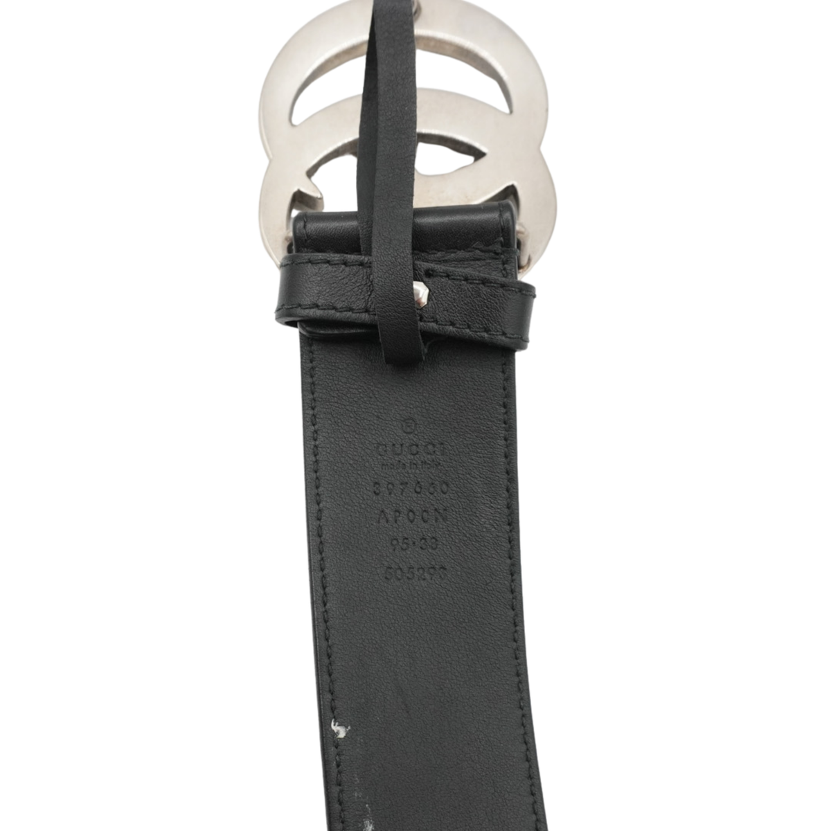 Gucci 'Marmont' Leather Belt - 95/38