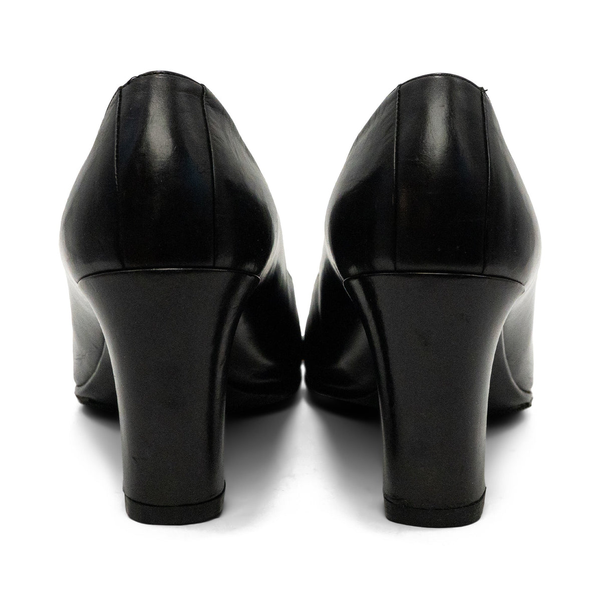 Gucci Vintage Square Toe Heels - Women's 36.5