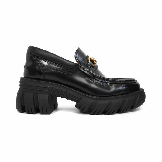 Gucci Horsebit Lug Sole Loafers - Women's 36.5