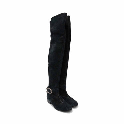 Gucci 'Dionysus' Suede Boots - Women's 36.5