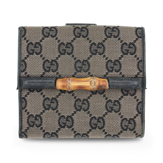 Gucci Monogram French Wallet