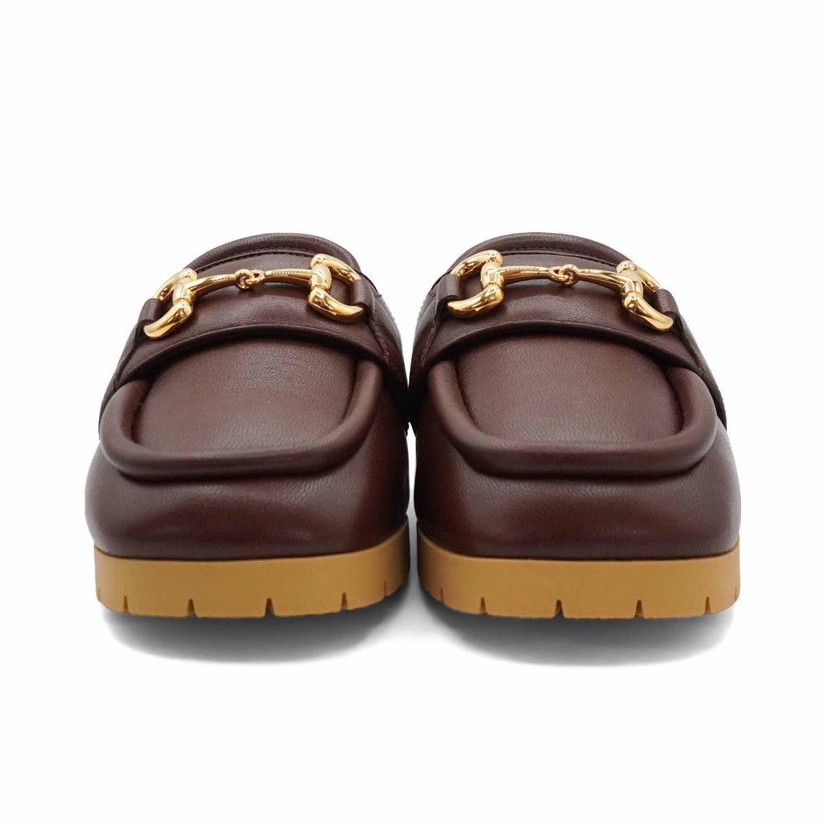 Gucci 'Horsebit' Leather Mules - Women's 36.5