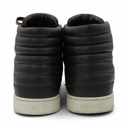 Gucci 'GG Supreme' High-Top Sneakers - Men's 8