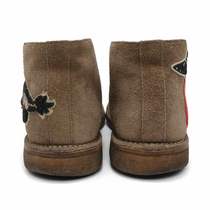Gucci Embroidered 'Chukka' Boots - Men's 9