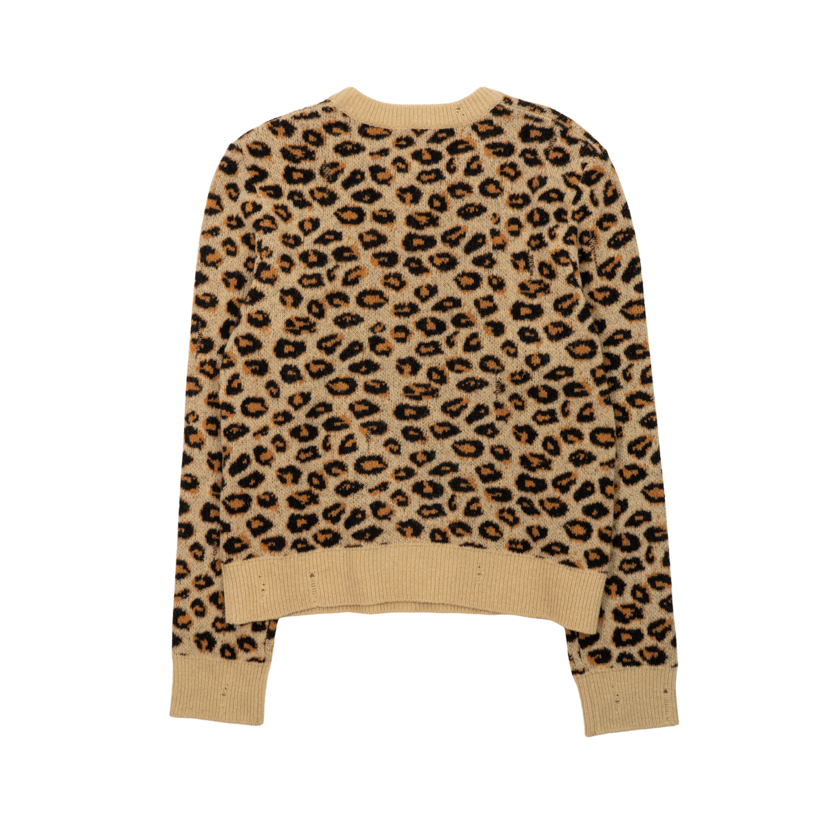 Gucci Leopard Knit Sweater - Women's M