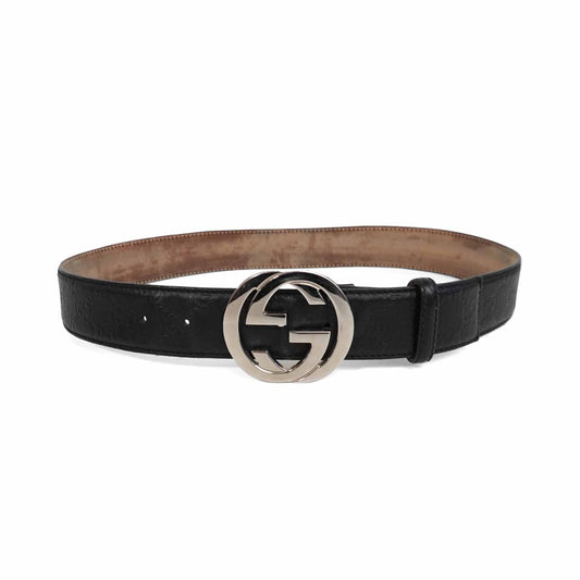 Gucci 'GG' Monogram Belt - 85/34