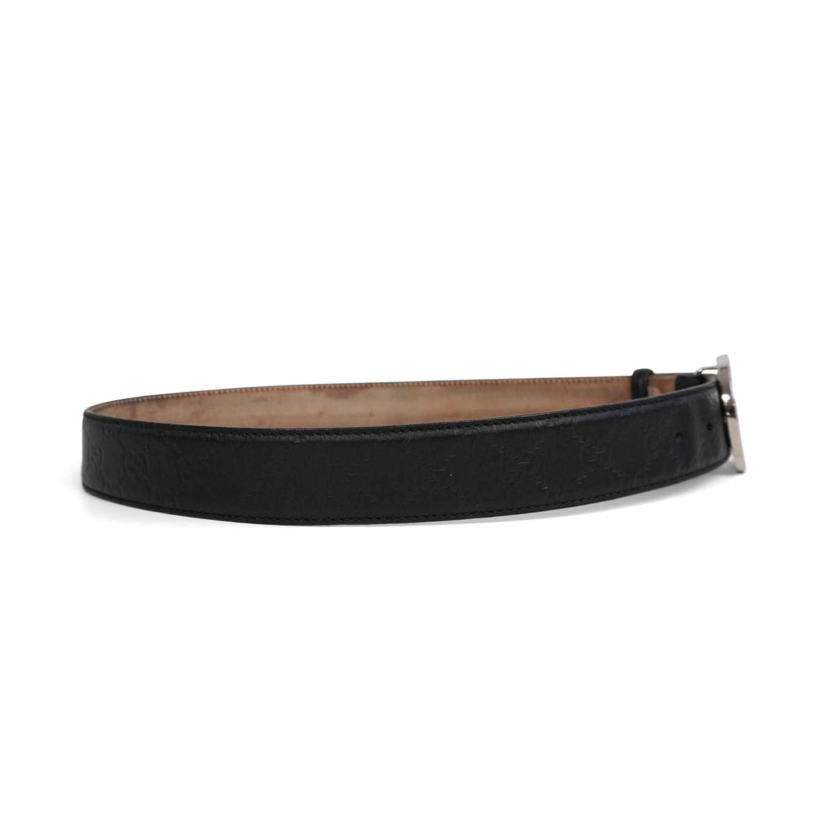 Gucci 'GG' Monogram Belt - 85/34