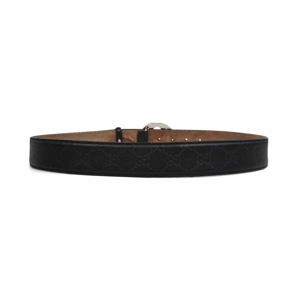 Gucci 'GG' Monogram Belt - 85/34