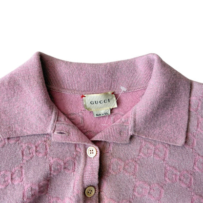 Gucci 'Guccissima' Polo Shirt - Women's S