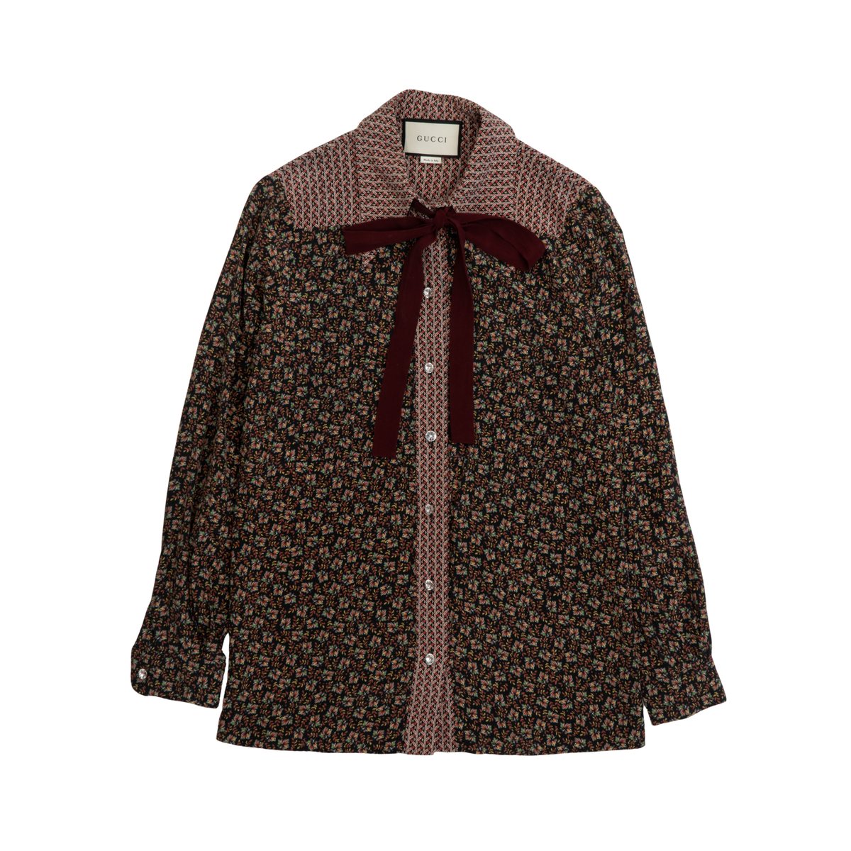 Gucci Floral Blouse - Women's 38
