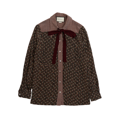 Gucci Floral Blouse - Women's 38