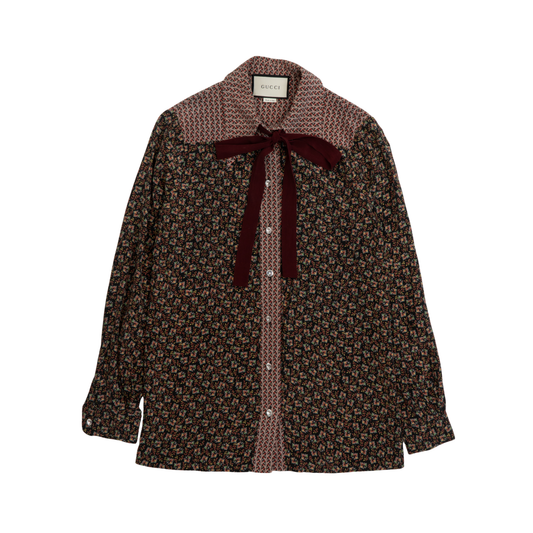 Gucci Floral Blouse - Women's 38
