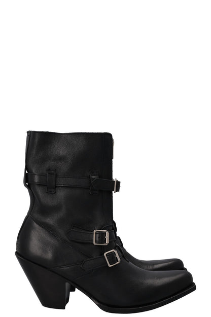 CELINE Western Boots Black